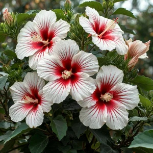 Гибискус Рэд Элеганс купить по цене от 380р. в интернет-магазине «Посадика» с доставкой почтой в в Туране и по всей России – [изображение №1].