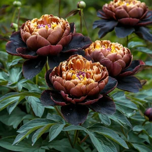 Пион Императорский Бал купить по цене от 419р. в интернет-магазине «Посадика» с доставкой почтой в в Туране и по всей России – [изображение №1].